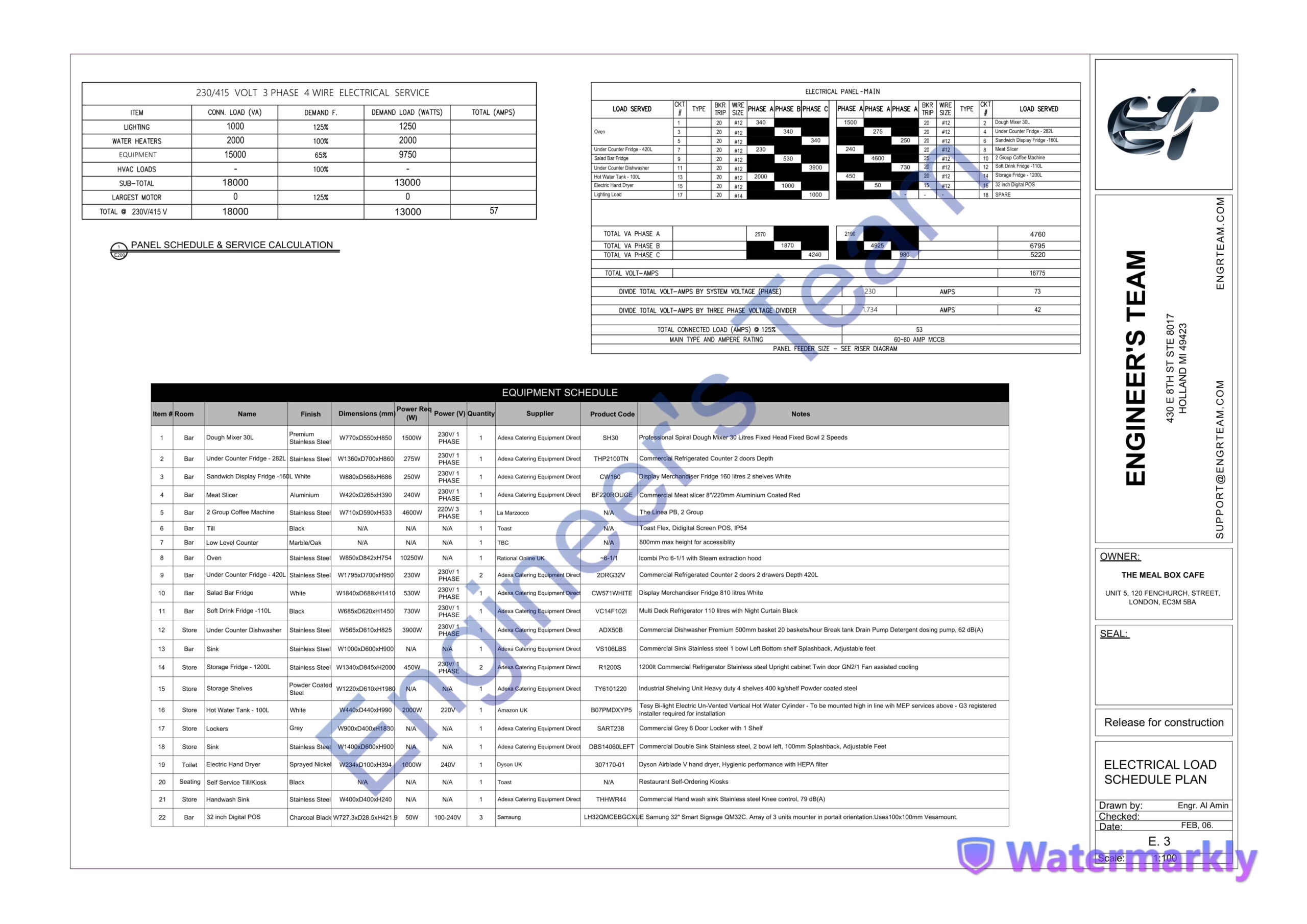 MEP layout plan, Mechanical, HVAC, Electrical, Plumbing plan