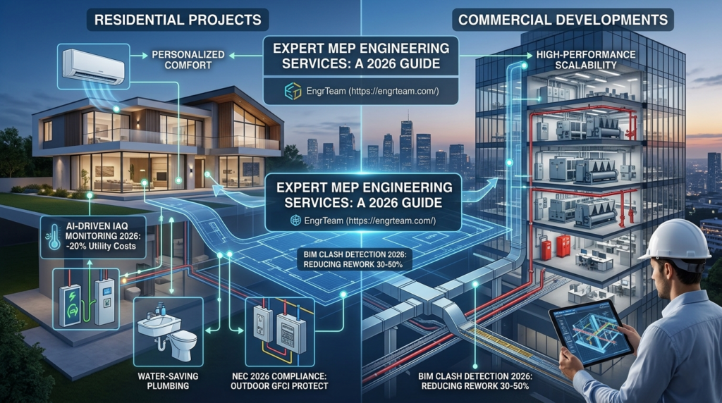 Expert MEP Engineering Services for Residential and Commercial Projects