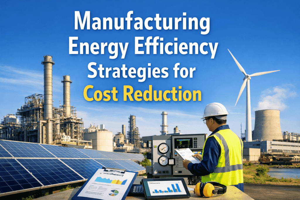 Engineer's Team 10 Strategic Methods for Reducing Energy Costs in Industrial Manufacturing Facilities Reducing Energy Costs in Industrial Manufacturing Facilities