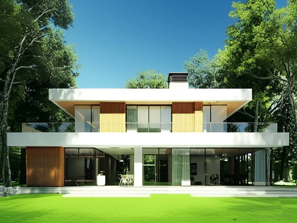3D rendering Mordern House Design, Engineer's Team Ltd, Engr Al Amin, MEP Engineer, Electrical Drawing, 3D model, Building Engineering Services