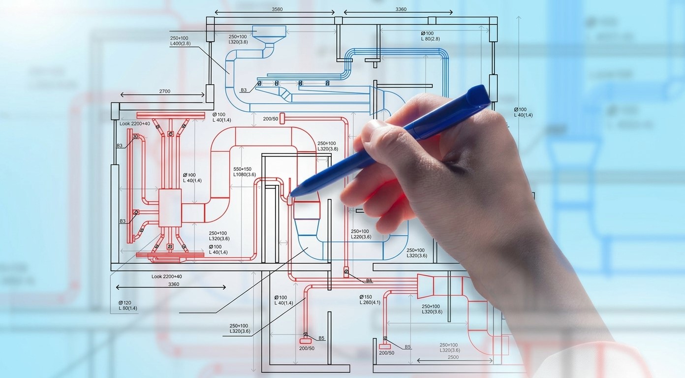 hvac drafting services