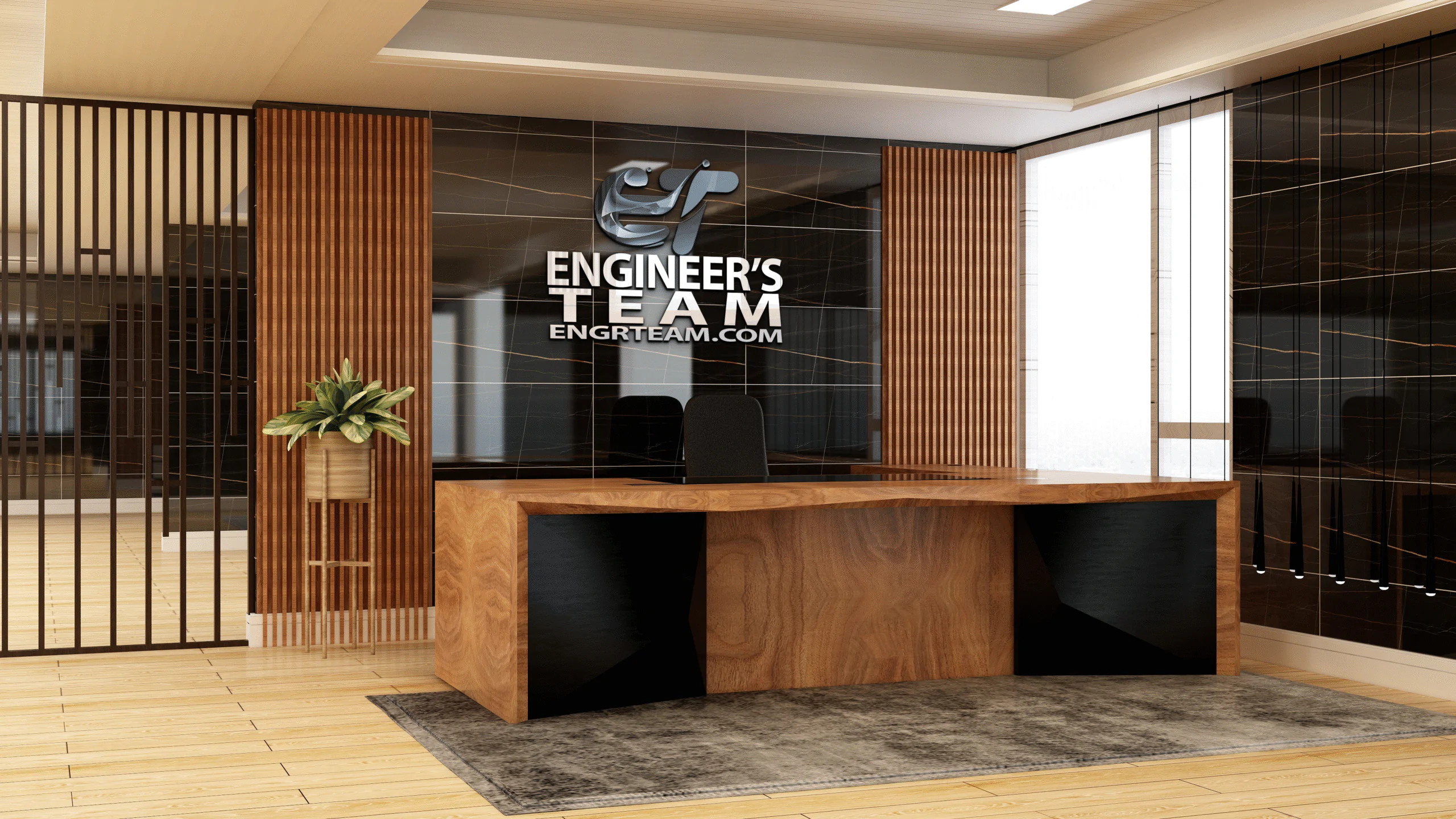 Office Reception Area of Engineer's Team
