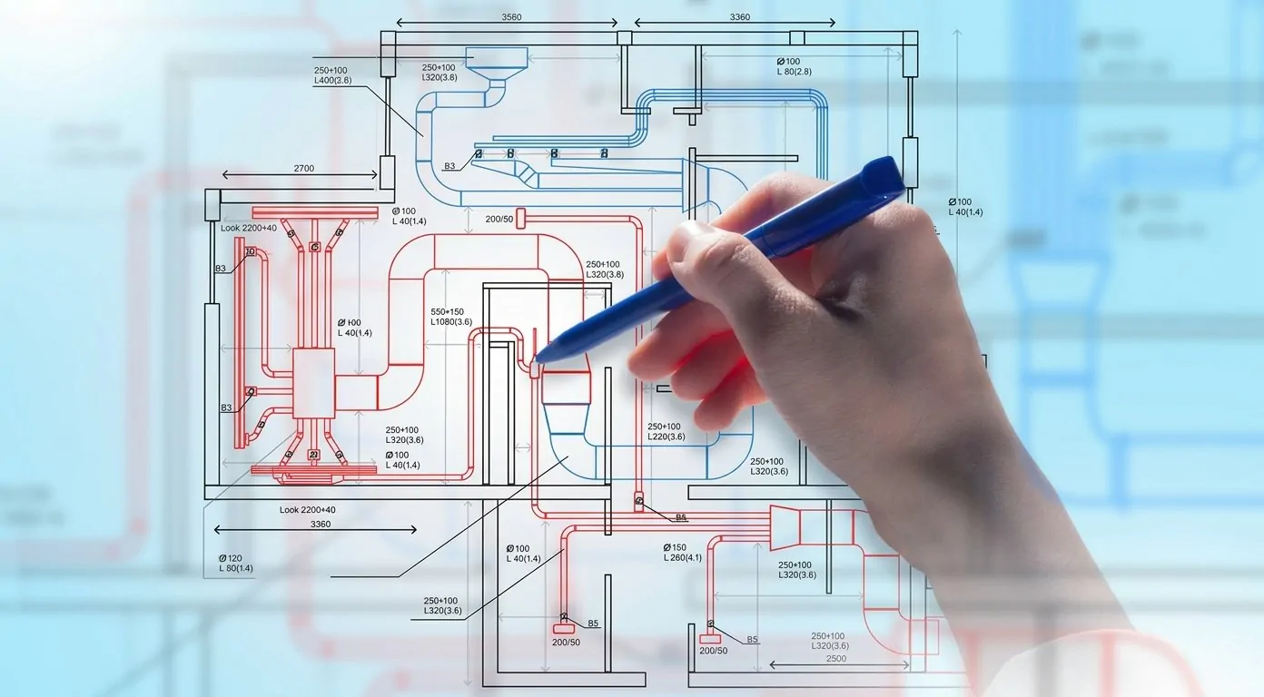hvac drafting services
