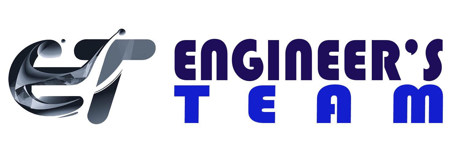 Logo of Engineer's Team, MEP (Mechanical, Electrical, Plumbing) Layout plan, Website Design, Digital Marketing, Graphics Design, Video Editing, Virtual Assistant services